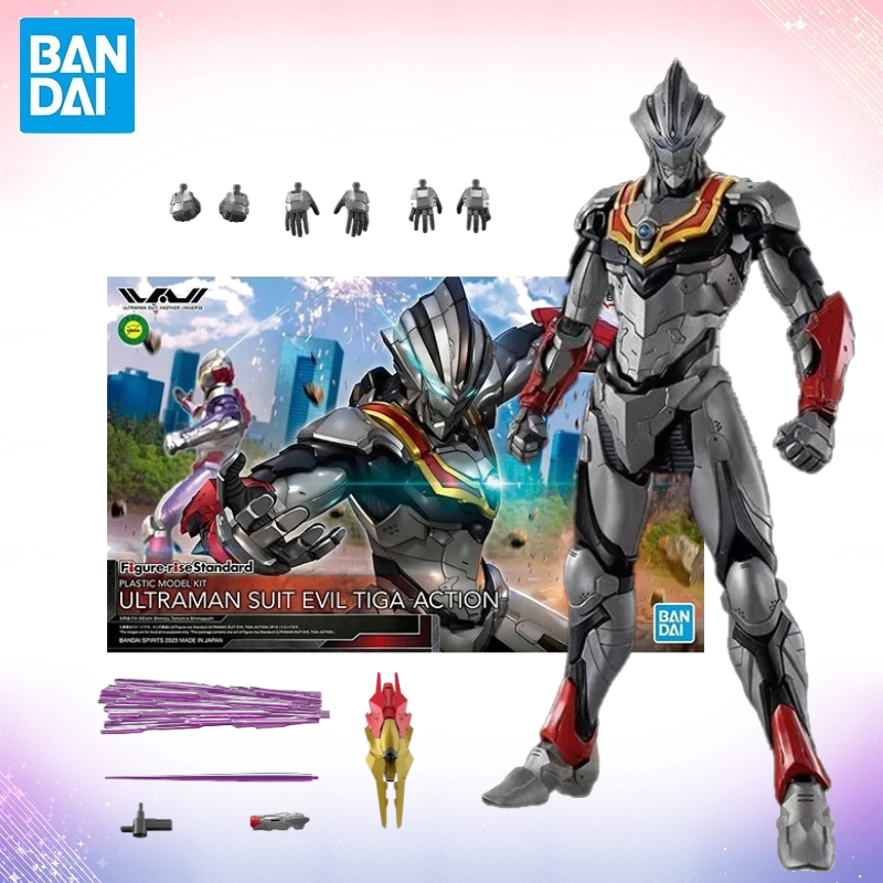 Model Kit Ultraman Tiga - Bandai Originale Genuino Confezionato Ultraman Model