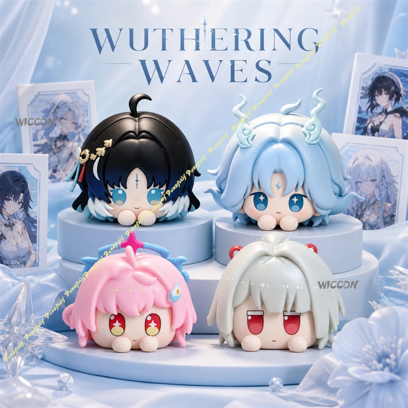 Model Kit Game - Wuthering Waves Yangyang/Qingxiao/Aemeath/Hiyuki Statuette Impilabili Chibi