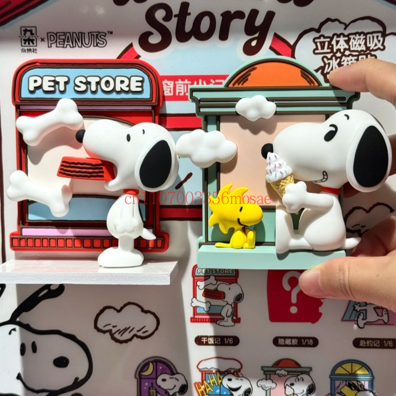 Model Kitchen Set Pvc - Magnete da Frigorifero Peanuts Snoopy Blind