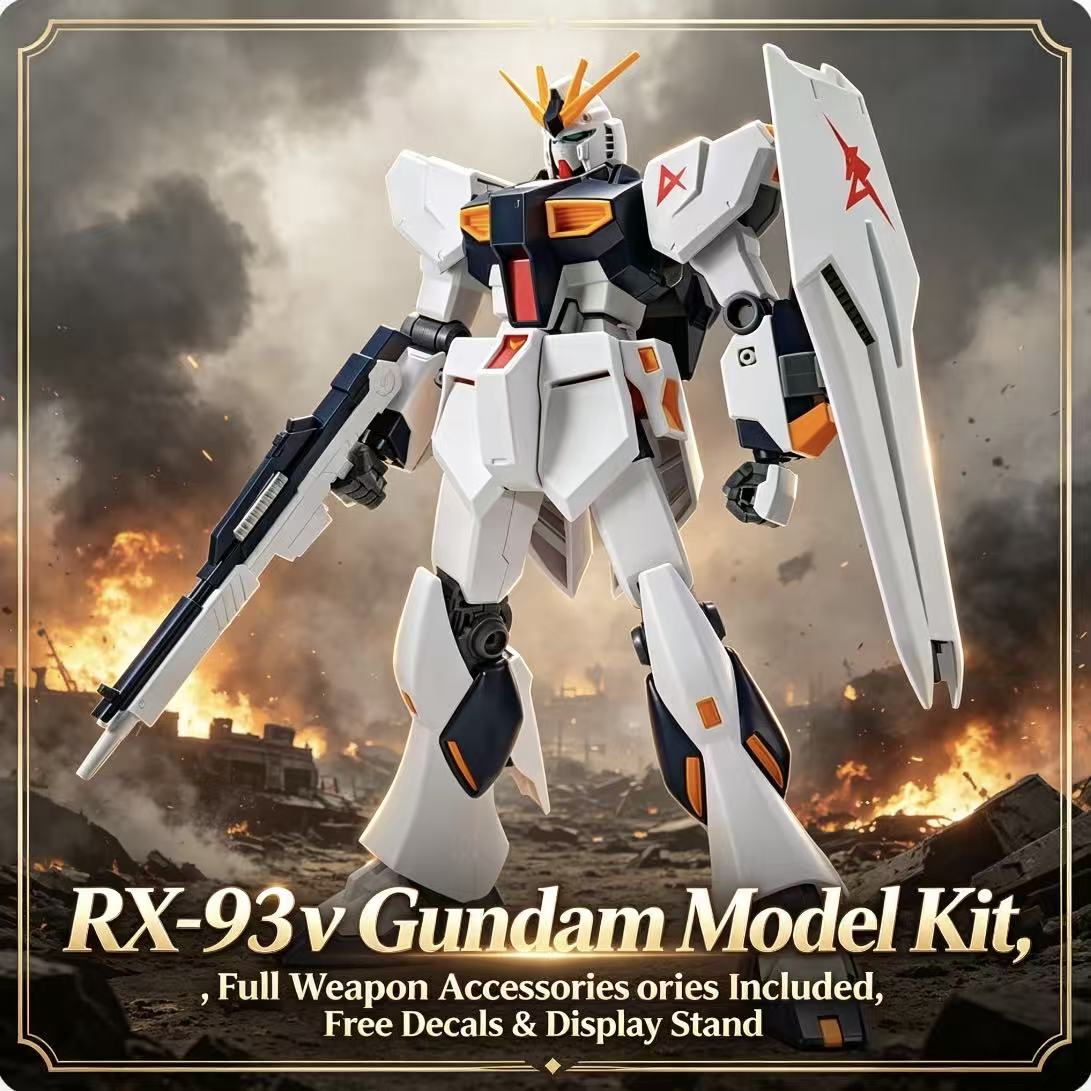 Model Kit Entry Grade - 93HG 1/144 Kit Modello Gundam RX-93