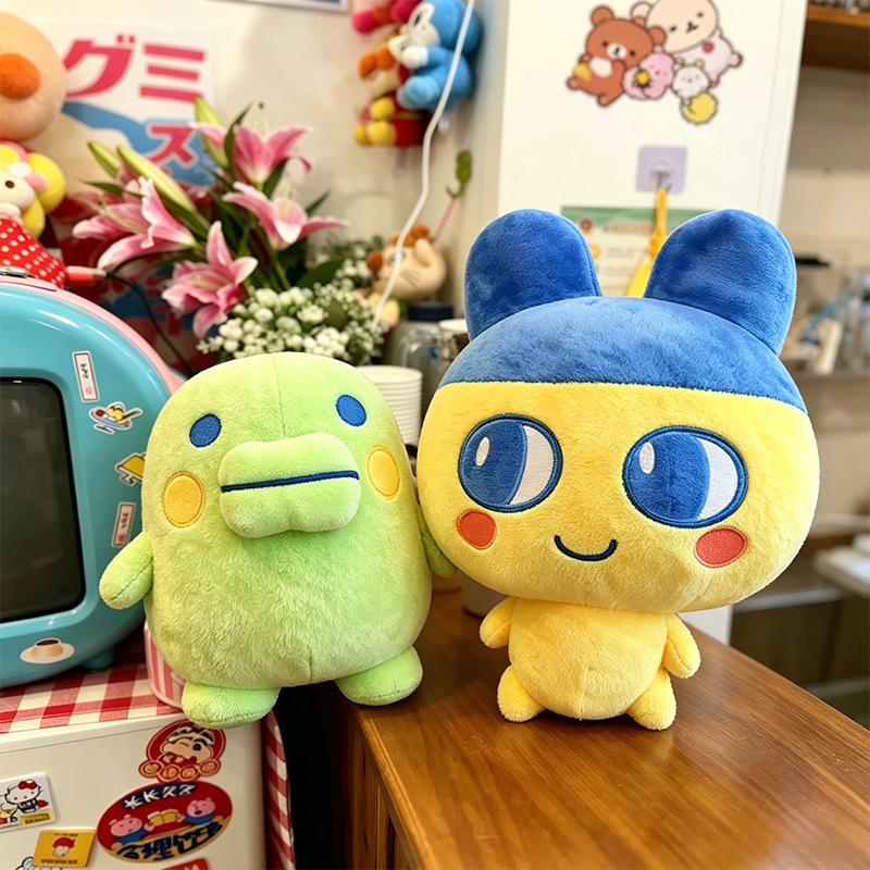 Model Kit Anime - Set di Peluche Tamagotchi Kuchipatchi Mametchi,