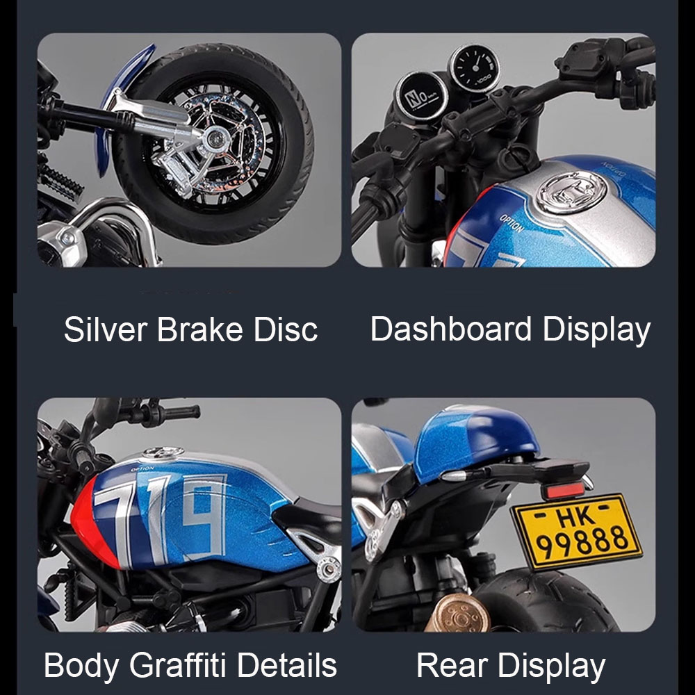 1:12 Suzuki GN125 R Nine T Ret - Model Kit Aoshima recensione e prezzo