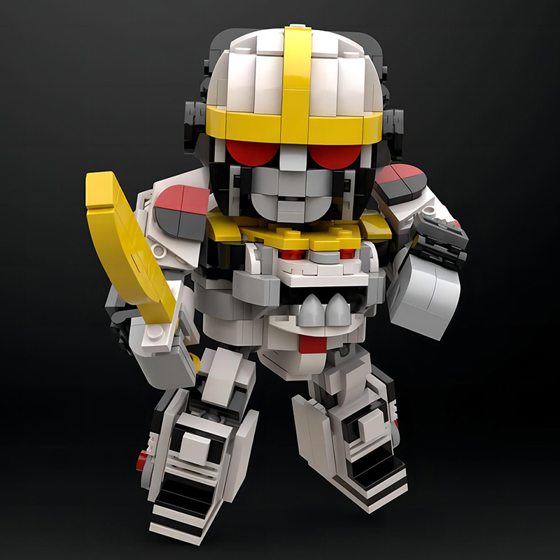 MOC Mighty Morphined Power-Ran - Model Kit Voltron recensione e prezzo