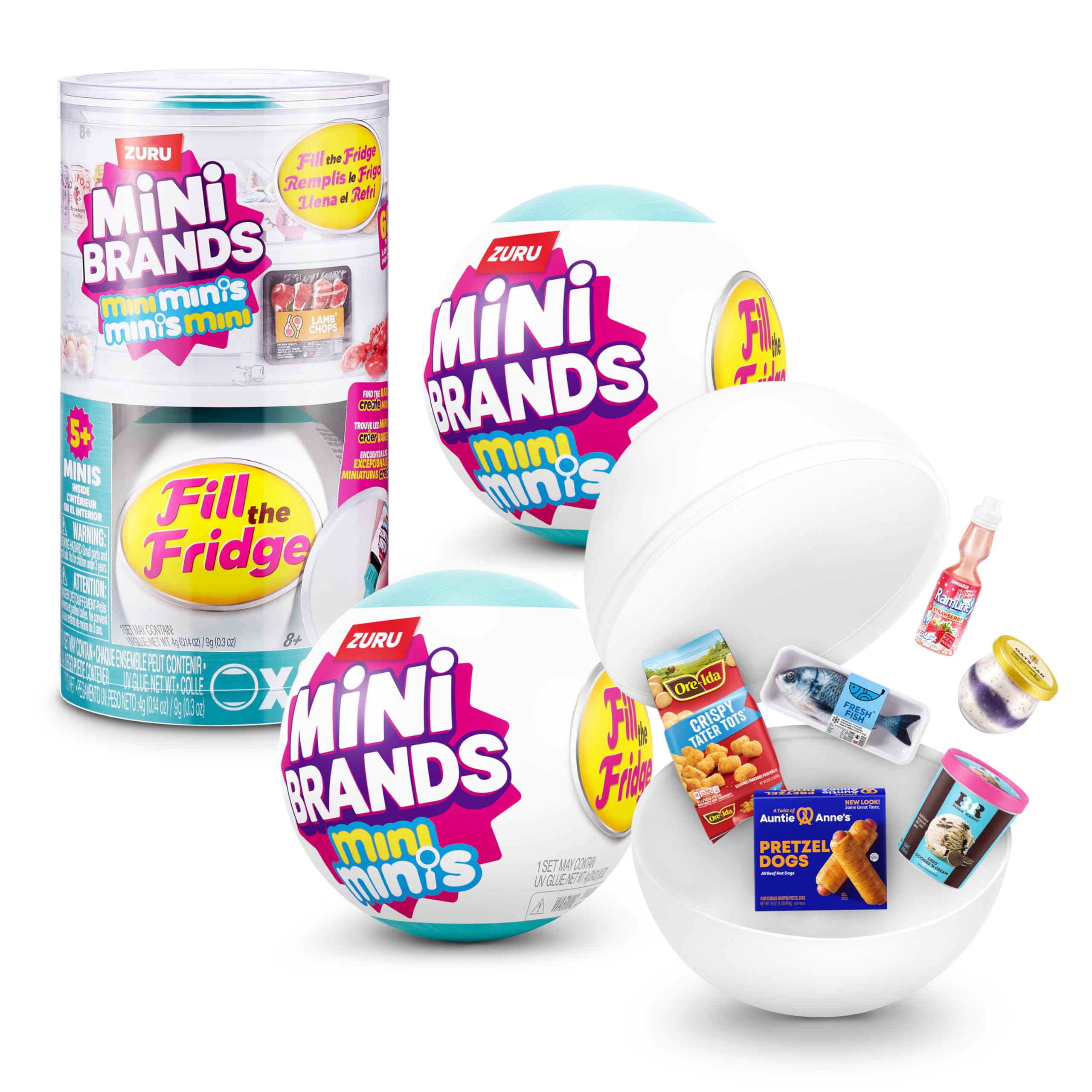 Mini Brands Fridge Mystery Bal - Model Kitchen Set Pvc recensione e prezzo