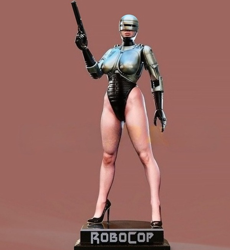 1/24 Bilancia Pressofusa Figur - Model Kit Robocop recensione e prezzo