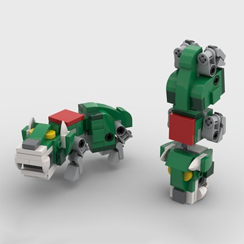 711 pezzi MOC Voltron_V1 Creat - Model Kit Voltron recensione e prezzo