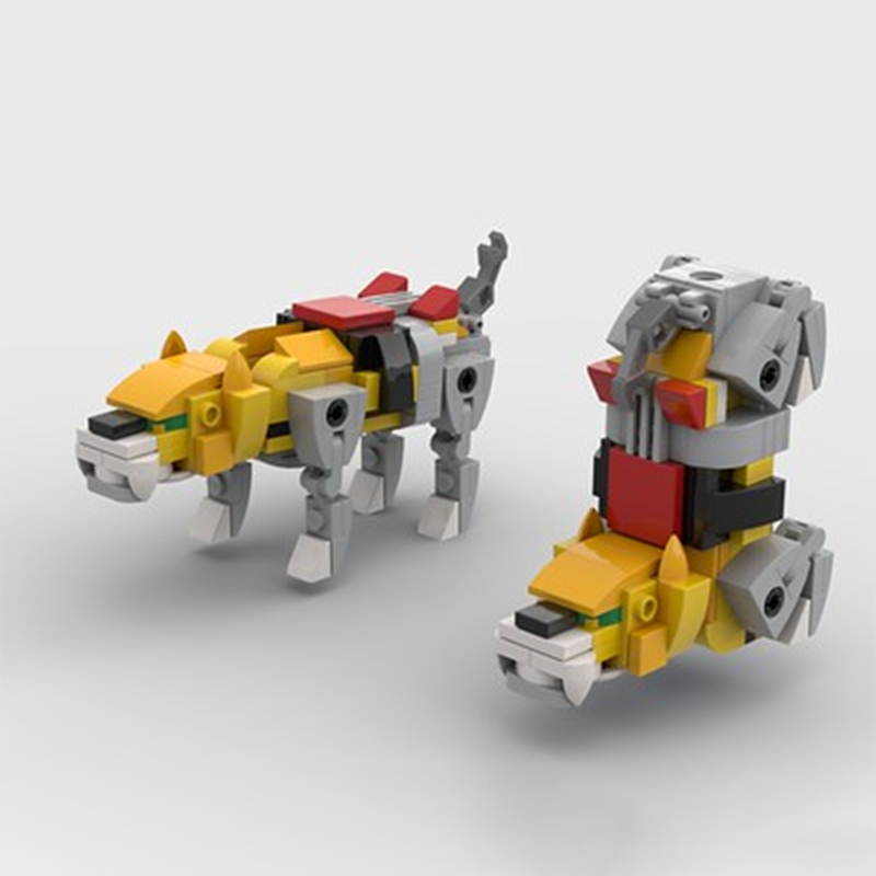 711 pezzi MOC Voltron_V1 Creat - Model Kit Voltron recensione e prezzo