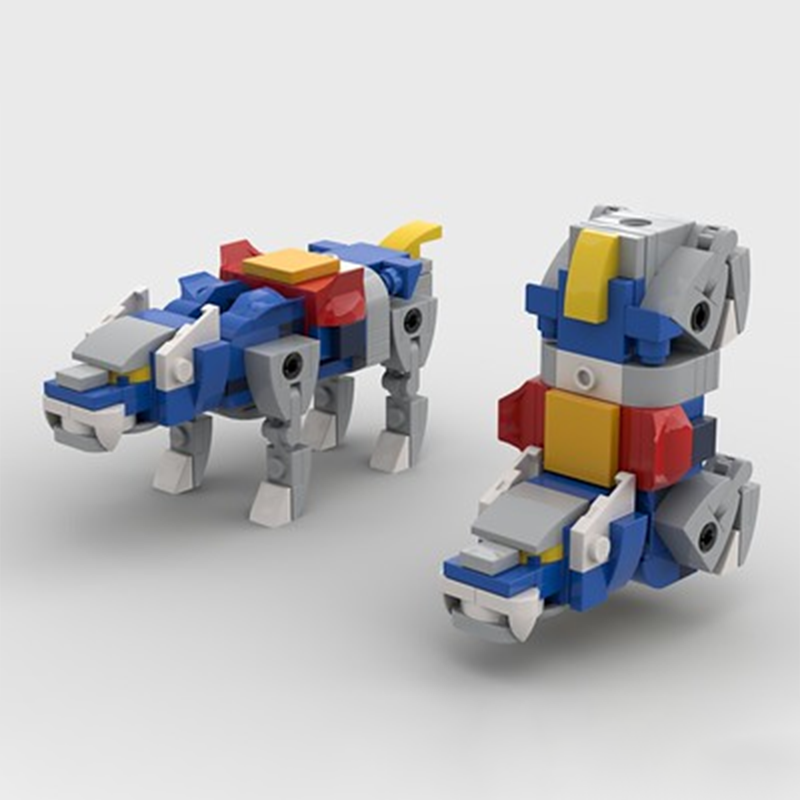 711 pezzi MOC Voltron_V1 Creat - Model Kit Voltron recensione e prezzo