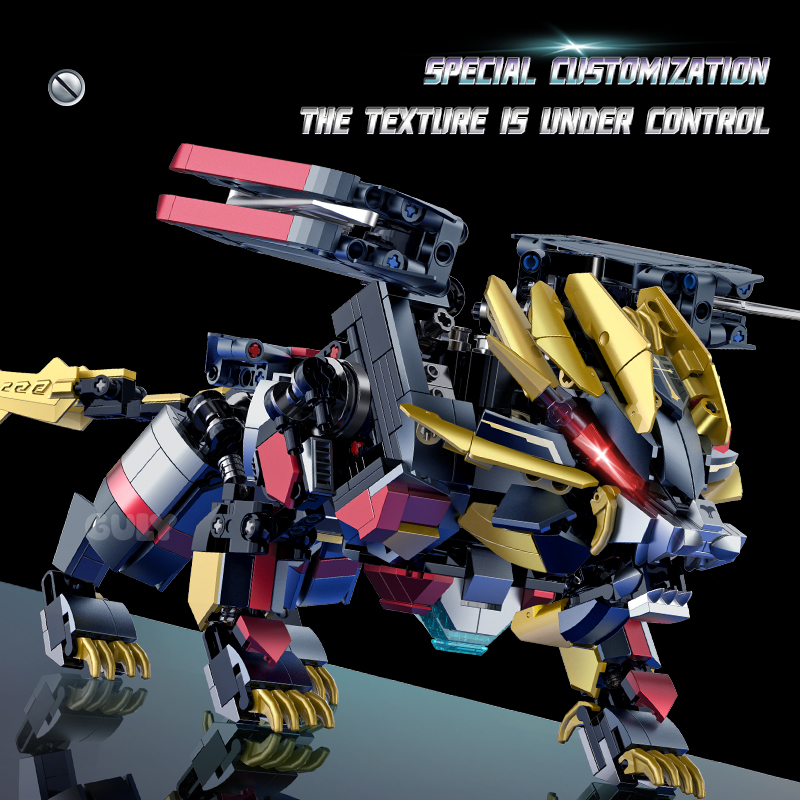 DISPONIBILE 80507 MOC Idea Tec - Model Kit Voltron recensione e prezzo
