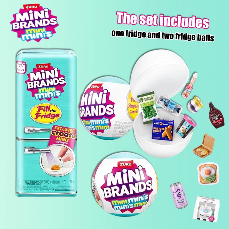 ZURU Mini Brands Mini Frigorif - Model Kitchen Set Pvc recensione e prezzo