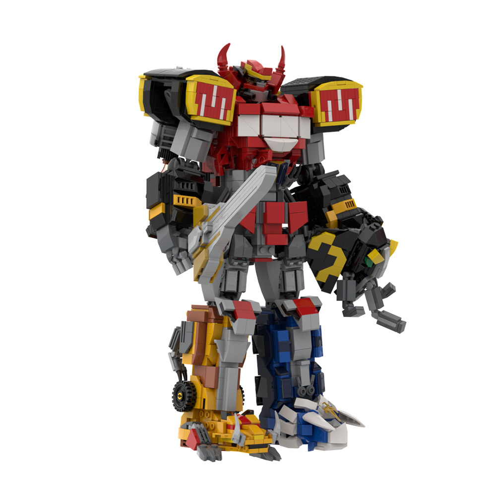 MOC Dino Mecha Modello Buildin - Model Kit Voltron recensione e prezzo