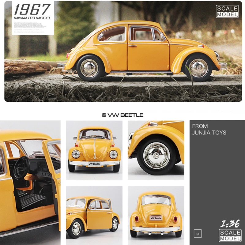 1:36 Volkswagen Beetle 1967 Au - Model Kit Volkswagen recensione e prezzo